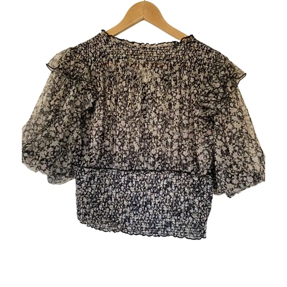 Free People sheer chiffon